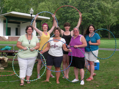 High School friends, reunited (with hoops)